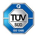 Calidad certificada por el TÜV y CE